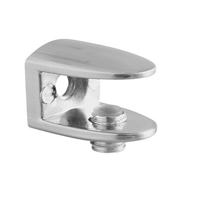 Details about / Adjustable Glass Shelf Holder Support Mirror Bracket Clamp For Bathroom Wall